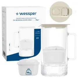 szklany-dzbanek-filtrujacy-wessper-d4-borosilicate-mini-2l-2x-filtr