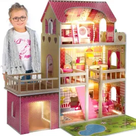 drewniany-duzy-domek-dla-lalek-willa-xxl-podswietlenie-led-meble-garaz-90cm