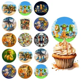 oplatek-na-muffinki-brainrot-tung-sahur-ballerina-babeczki-zestaw-15-sztuk