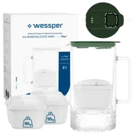 wessper-d4-borosilicate-mini-dzbanek-filtrujacy-szklany-2l-5x-filtr