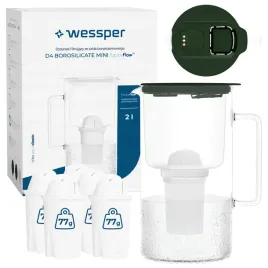 dzbanek-filtrujacy-szklany-wessper-d4-borosilicate-mini-licznik-6x-filtr