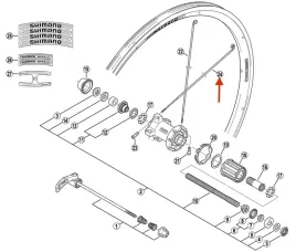 szprycha-shimano-wh-m540-r-266-mm