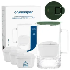 szklany-dzbanek-filtrujacy-wessper-d4-borosilicate-mini-4x-filtr-wklad