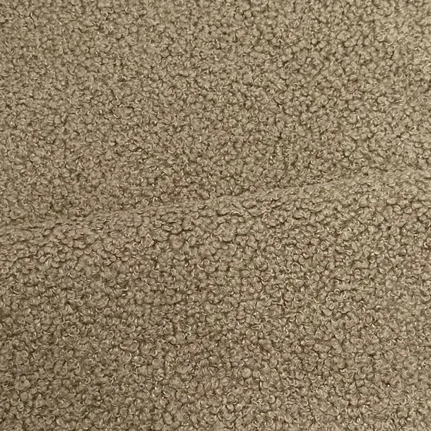Beżowa BARANEK Tkanina obiciowa boucle teddy ciepła przytulna tapicerska