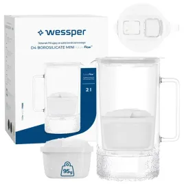 szklany-dzbanek-filtrujacy-wessper-d4-borosilicate-mini-led-2l-2x-filtr