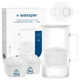 dzbanek-filtrujacy-szklany-wessper-d4-borosilicate-mini-ff-2l-5x-filtr