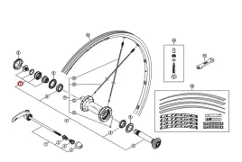 stozek-piasty-przedniej-shimano-wh-6800-f-lewy