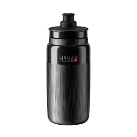 bidon-elite-fly-tex-black-grey-logo-550-ml