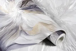 tapeta-winylowa-na-flizelinie-zmywalna-rozmyte-kwiaty-brokat-bezowa-fiolet