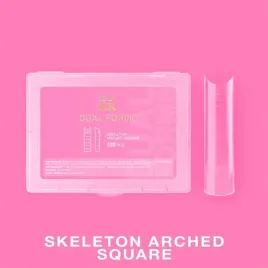 gorne-formy-luna-moon-dual-nail-forms-skeleton-arched-square-120szt