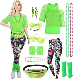 kostium-stroj-disco-lata-70-80-90-neon-dodatki-s-m
