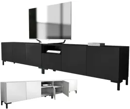 szafka-rtv-pod-telewizor-300-300cm-czarna-czarny-mat-na-nozkach
