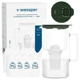 szklany-dzbanek-filtrujacy-wessper-d4-borosilicate-mini-2l-12x-filtr