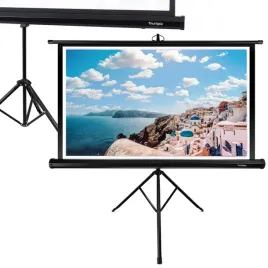 ekran-projekcyjny-85-186x105cm-na-statywie-do-projektora-przenosny