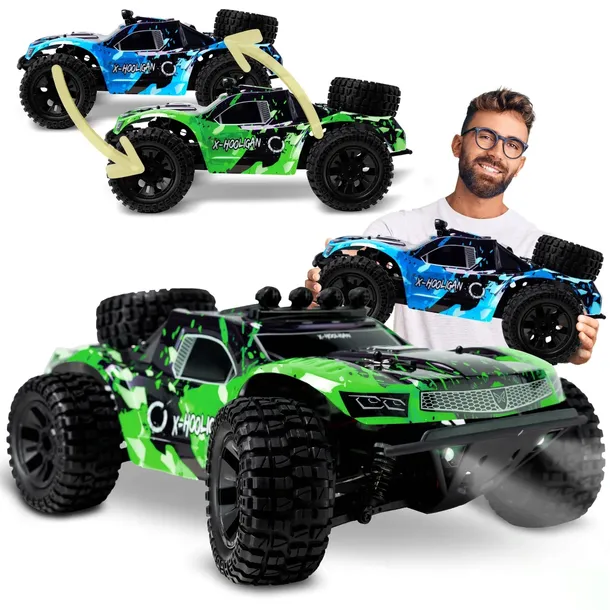 Auto Zdalnie Sterowane Samochód X-Hooligan 4x4 35km/h Dodatkowa Obudowa