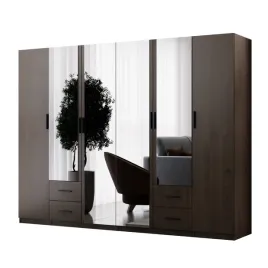 szafa-modulowa-300-cm-z-lustrami-orzech-okapi-zestaw-max-premium