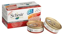 mokra-karma-dla-kota-schesir-m-pack-filety-z-kurczaka-z-kaczka-6x50g