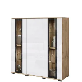 komoda-bialy-polysk-120-cm-cavio-do-salonu-z-witryna