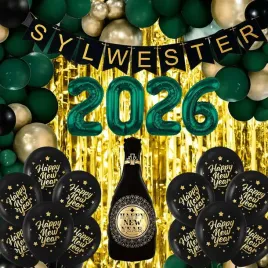 zestaw-balonow-na-sylwestra-sylwester-2026-butelkowa-zielen-89-szt