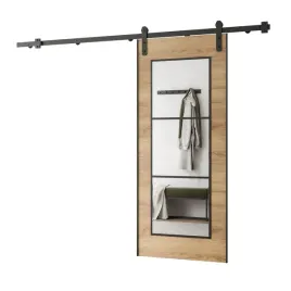 drzwi-przesuwne-z-lustrem-nico-dab-craft-zloty-samodomykacz-106-cm