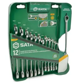 sata-zestaw-12-sztuk-kluczy-plasko-oczkowych-z-podwojna-grzechotka-09066