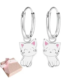 kolczyki-srebrne-dla-dziewczynki-dzieci-srebro-925-kola-kot