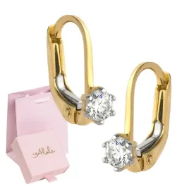 zlote-kolczyki-z-cyrkonia-angielskie-zapiecie-585-dla-dziewczynki-chrzest