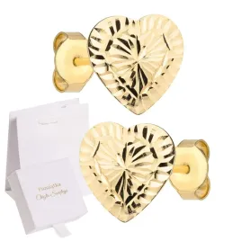 zlote-kolczyki-dla-dziewczynki-serca-serduszka-diamentowane-585-komunia