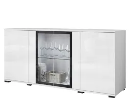 komoda-z-witryna-150-cm-cavio-czterodrzwiowa-do-salonu-bialy-polysk