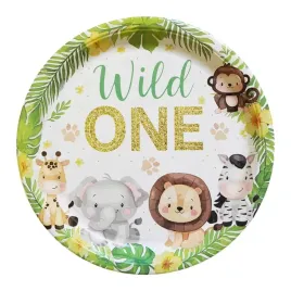 talerzyki-papierowe-23cm-wild-one-dzungla-6-szt