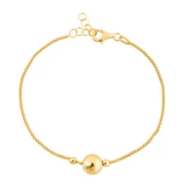 bransoletka-srebrna-pr-925-elegancka-zlota-bransoletka-z-ruchoma-kulka