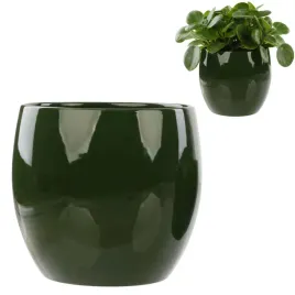 doniczka-oslonka-kula-ceramiczna-o-19-cm-h-20-cm-zielona-polysk-gladka