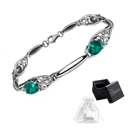 bransoletka-srebrna-pr-925-piekna-z-krysztalem-szmaragdowym-emerald-prezent