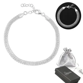 elegancka-bransoletka-srebrna-pr-925-damska-splot-tulip-z-przedluzka