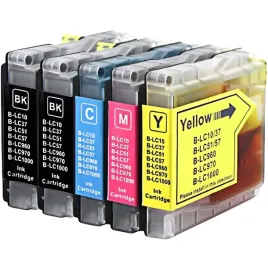 tusze-5szt-xl-lc1000-do-brother-dcp130c-dcp135c-dcp150c-mfc260c-mfc440cn