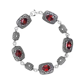 bransoletka-srebro-925-elegancka-damska-w-stylu-vintage-z-cyrkoniami-granat