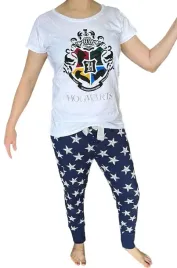 pizama-damska-harry-potter-hogwarts-blue-xl