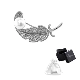 broszka-srebro-pr-925-elegancka-rodowana-brosza-lisc-z-perla-i-cyrkonie