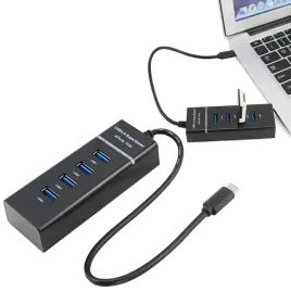 rozdzielacz-4-portow-hub-usb-c-rozgaleznik-szybki-usb-3-0-4-porty-5-gb-s