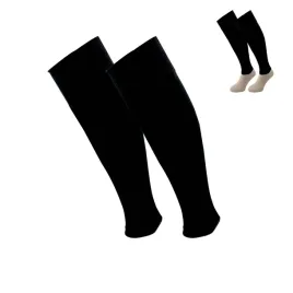 getry-pilkarskie-bez-stopy-ciete-kolor-czarny-rekawy-tuby-r-38-45