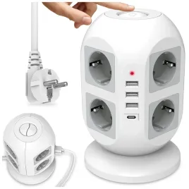 rozgaleziacz-pionowy-8-gniazd-4-usb-listwa-zasilajaca-18m-przedluzacz