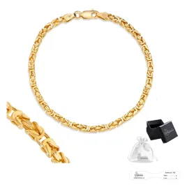 bransoletka-damska-srebro-pr-925-zlota-bizantyna-krolewska-20-cm-x-3-mm