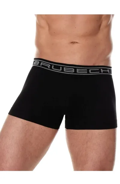 Bokserki męskie bawełniane Brubeck Comfort Cotton BX10050A czarny - XL