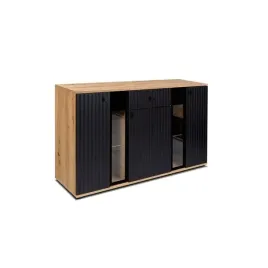 komoda-3-drzwi-lamele-do-salonu-salsa-lamele-bl-ar20-czarny-dab-artisan