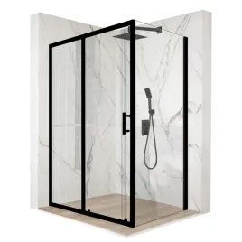 kabina-prysznicowa-100x80cm-drzwi-przesuwne-czarna-szklo-esg-6mm-powloka