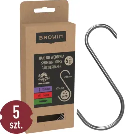 browin-311318-haki-do-wedzarni-wedzenia-s-150-mm-fi-5mm-ciete-45-5szt