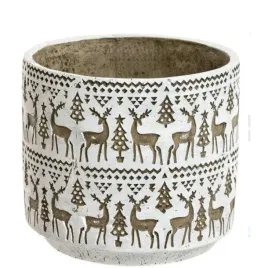 doniczka-oslonka-cementowa-swiateczna-biala-renifery-14-cm