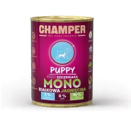 mokra-karma-dla-psa-champer-puppy-monobialkowa-jagniecina-400-g