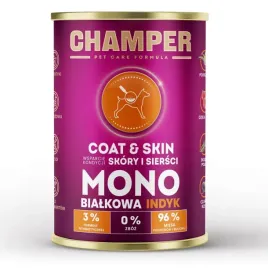 mokra-karma-dla-psa-champer-coatandskin-monobialkowa-losos-400g