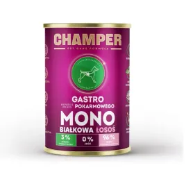 mokra-karma-dla-psa-champer-gastro-monobialkowa-losos-400g
